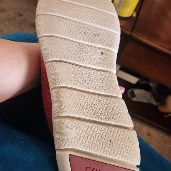 Cole Haan ZeroGround Red Slip-On Sneakers Size 12M - Picture 6 of 15